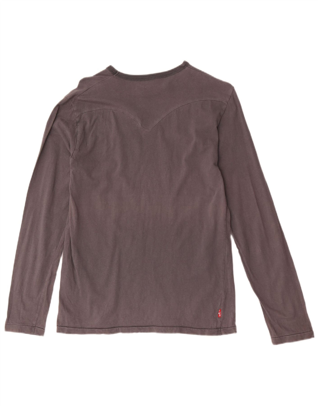 Levi's Herre grafisk top langærmet lille grå bomuld