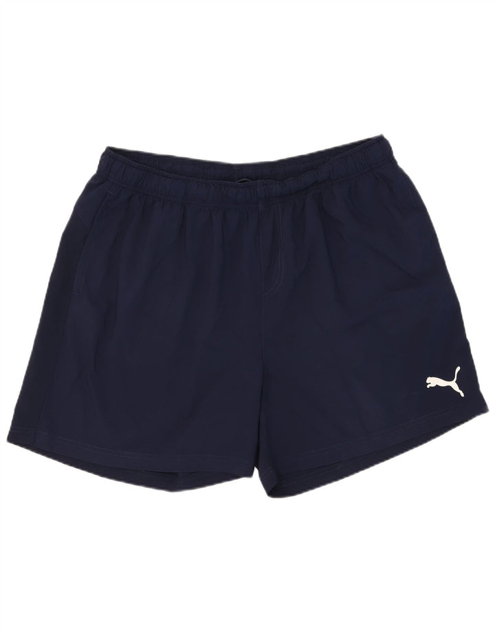 Puma Herre Sportshorts 2XL Navy Blue