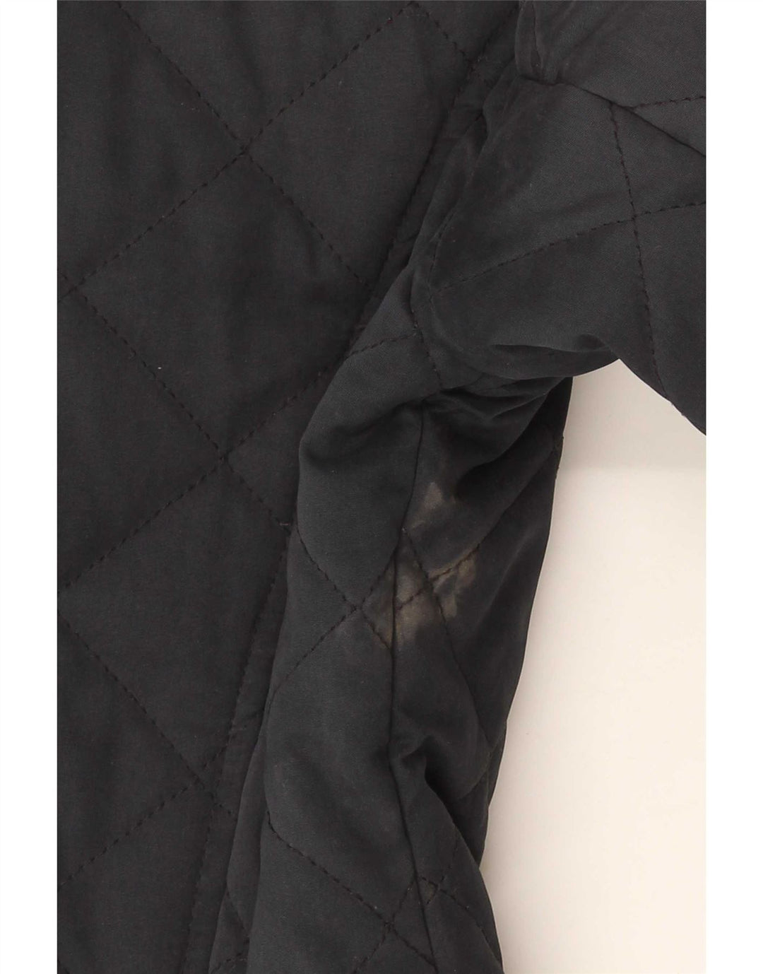 Fat Face Dame Quilted Jacket UK 12 Medium Navy Blue Polyester