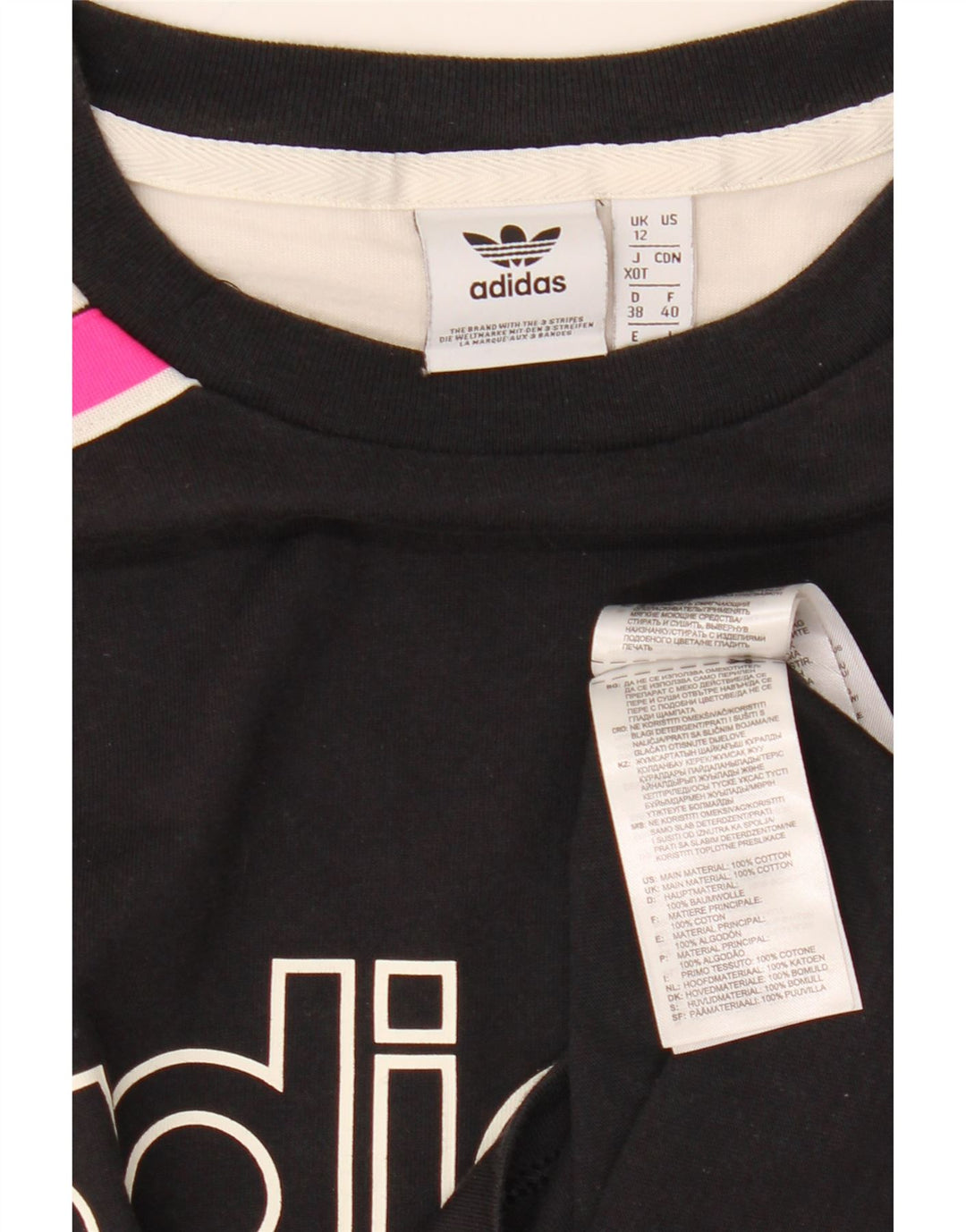 Kvinder grafisk T-shirt top UK 12 Medium
