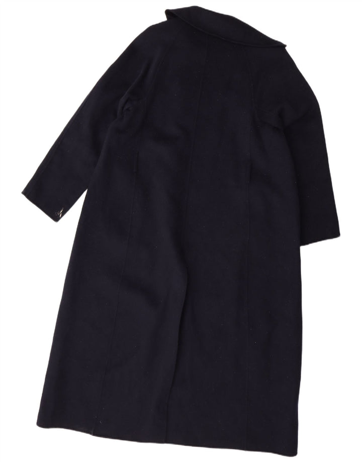 Massimo Dutti Womens Open Oversized Overfrakke UK 10 Small Navy Blue