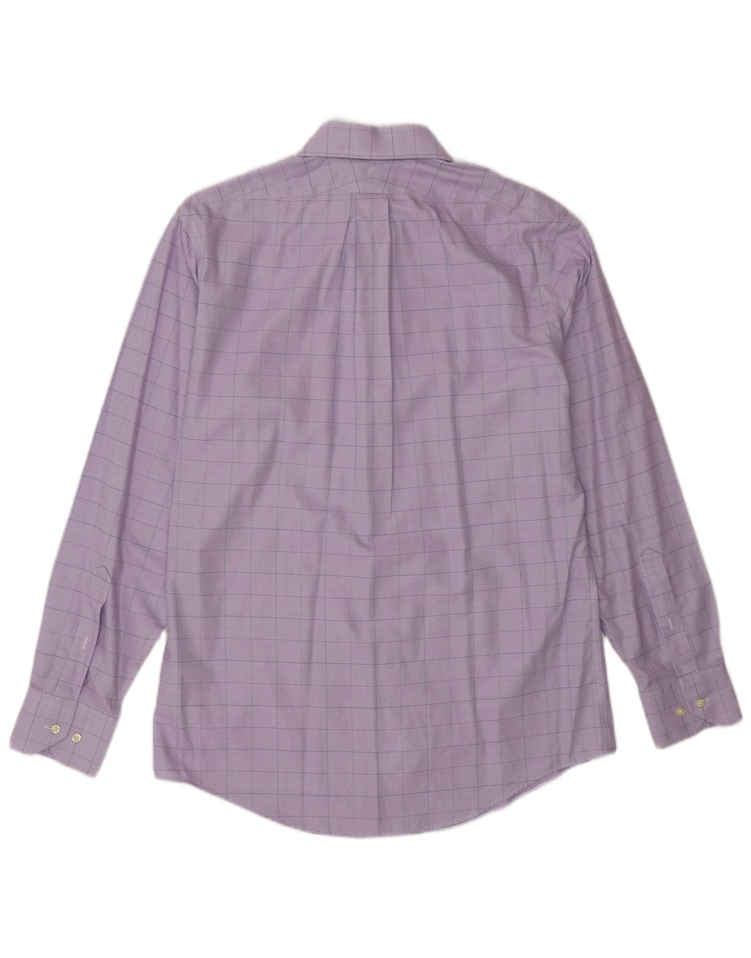 Brooks Brothers herreskjorte str. 15 1/2 medium lilla ternet bomuld