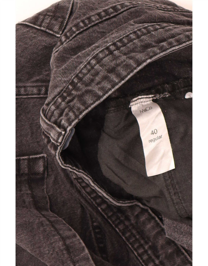 M&Co Herre Regular Straight Jeans W40 L29 Grå Bomuld
