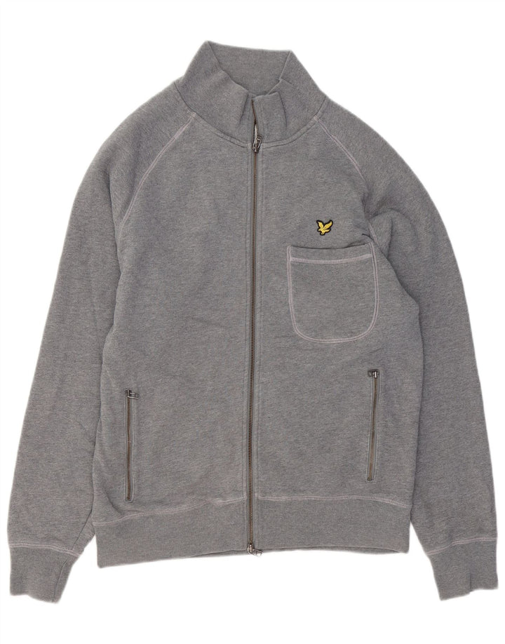 LYLE & SCOTT Træningsdragt til mænd Topjakke Medium Grå Bomuld