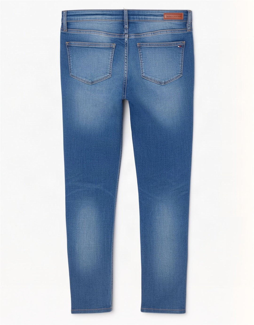 Tommy Hilfiger Kvinder Venice Slim Jeans W30 L27 Blå Bomuld