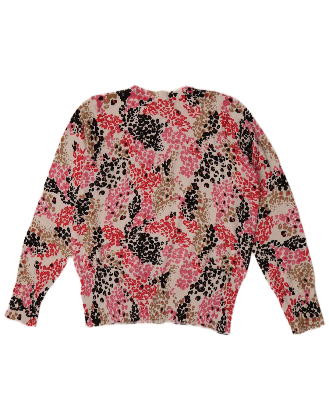 Marks & Spencer Dame sweater med rund hals DK 14 Stor Flerfarvet