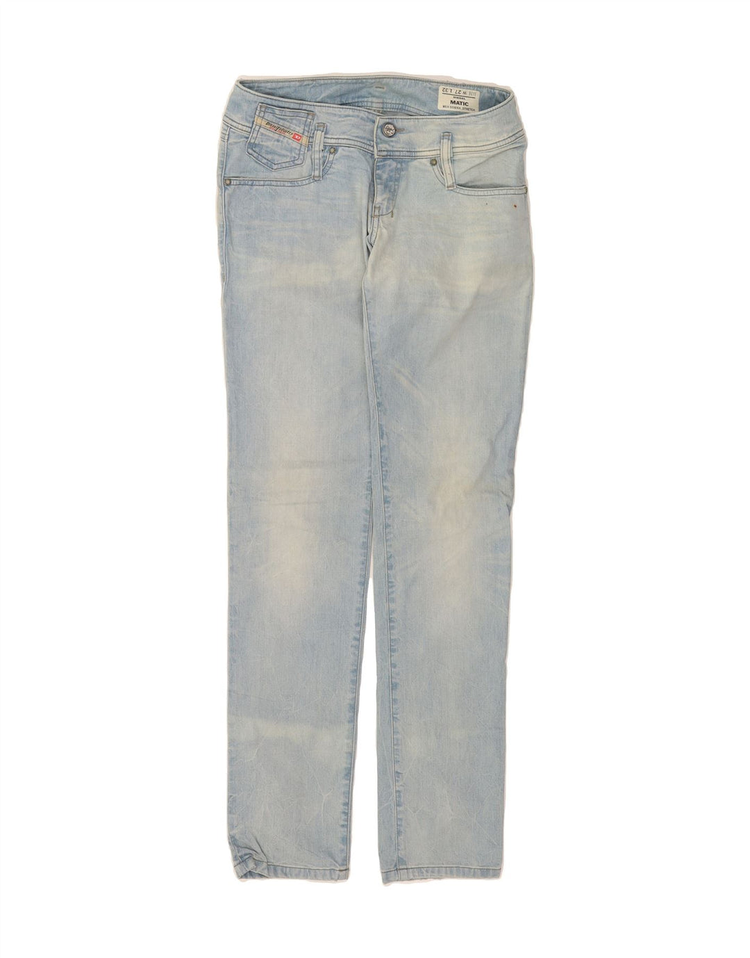 DIESEL Womens Matic Slim Jeans W27 L32 Blue Cotton Vintage Diesel and Second-Hand Diesel from Messina Hembry 