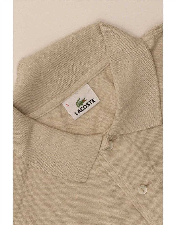 Lacoste herre poloskjorte str. 6 XL Beige