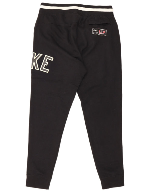 Nike Herre grafisk træningsdragt Bukser Joggers XL Sort Colourblock Bomuld