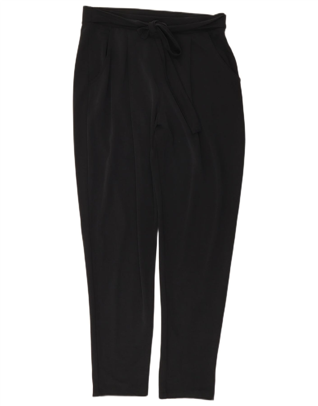 Marks & Spencer Dame-Pegged Chino-bukser UK 12 Medium W30 L31 Black
