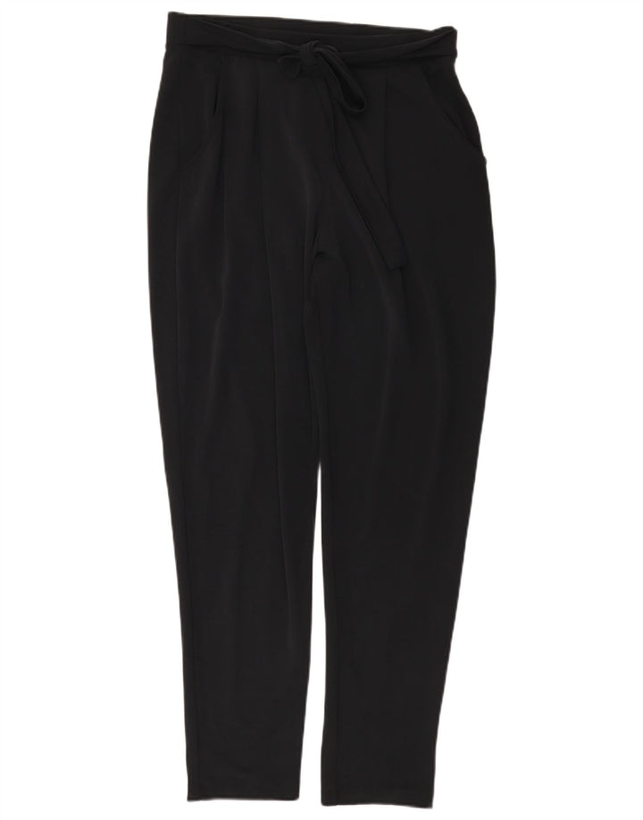 Marks & Spencer Dame-Pegged Chino-bukser UK 12 Medium W30 L31 Black