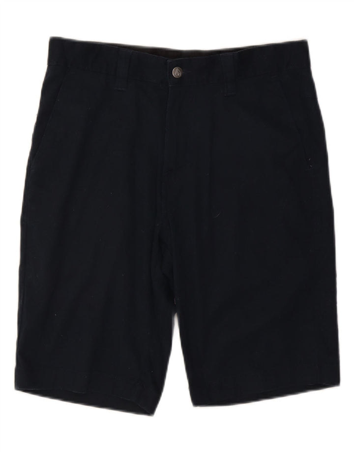 Volcom Herre Chino Shorts W30 Medium Marineblå Bomuld
