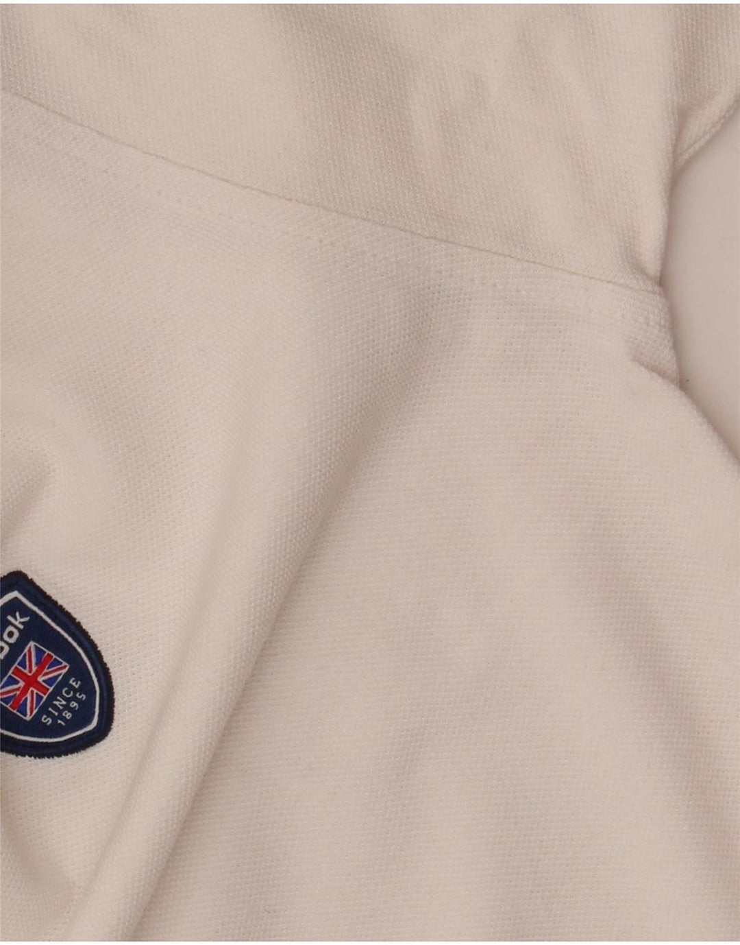 Reebok herre poloskjorte stor hvid bomuld