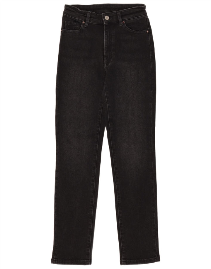 Massimo Dutti Dame Slim Jeans EU 34 2XS W24 L28 Sort