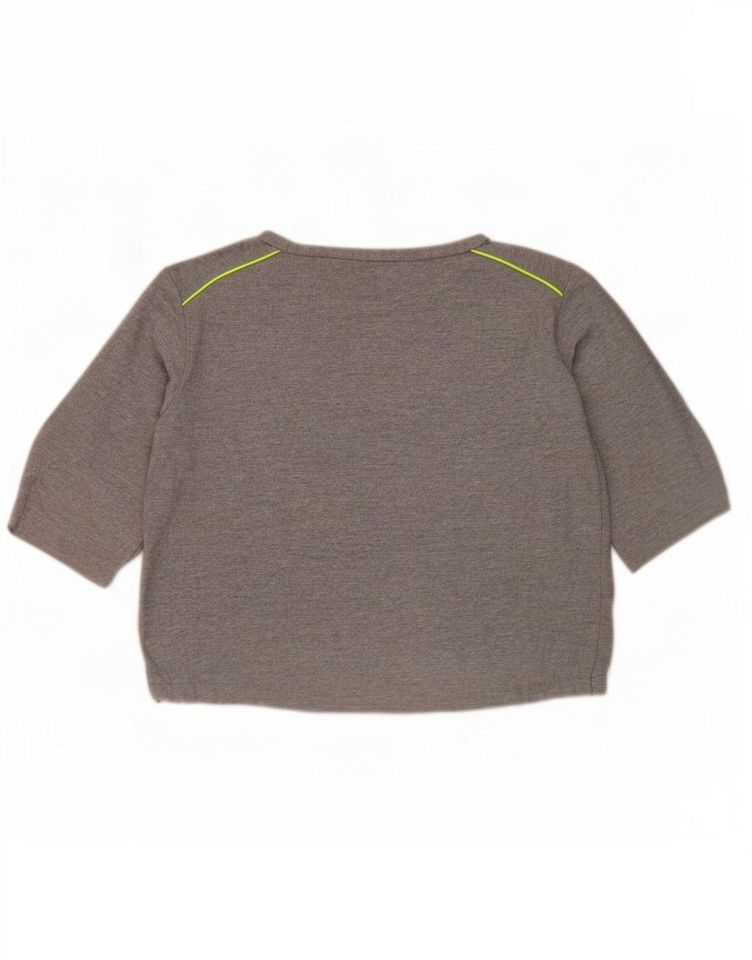 Zara Sweatshirt med 3/4 ærmer til kvinder UK 14 mellemgrå