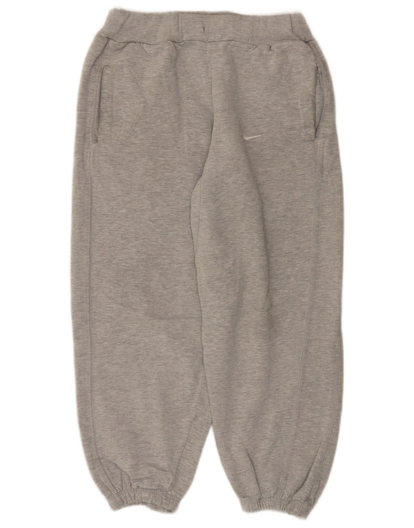 Nike Herre Crop træningsdragt Bukser Joggers UK 39/41 Medium Grey Flecked