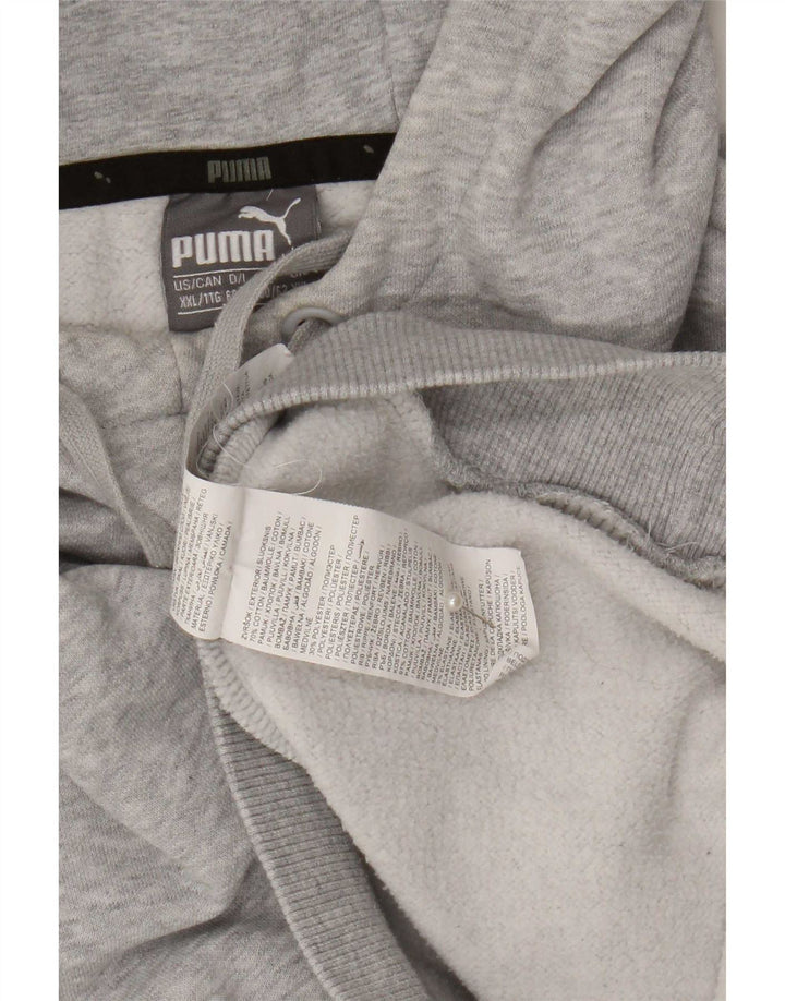 Puma Hættetrøje til mænd 2XL Grå Bomuld