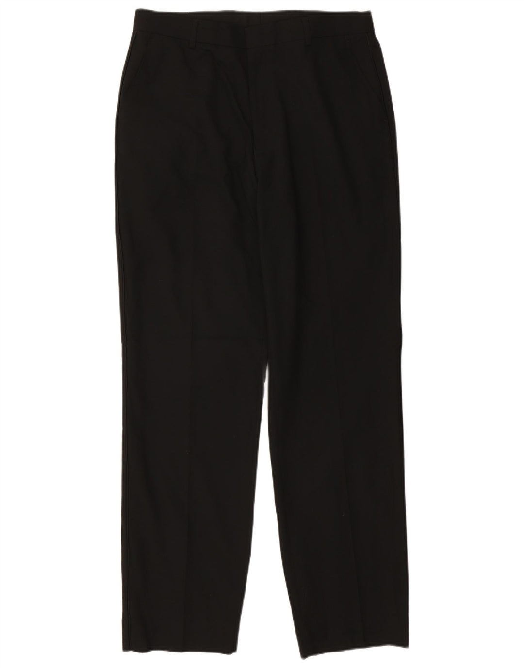 Marks & Spencer Herre Tapered Chino Bukser W34 L33 Sort Polyester