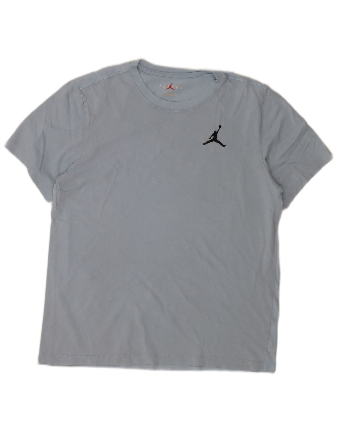 Jordan Herre T-Shirt Top Stor Blå Bomuld