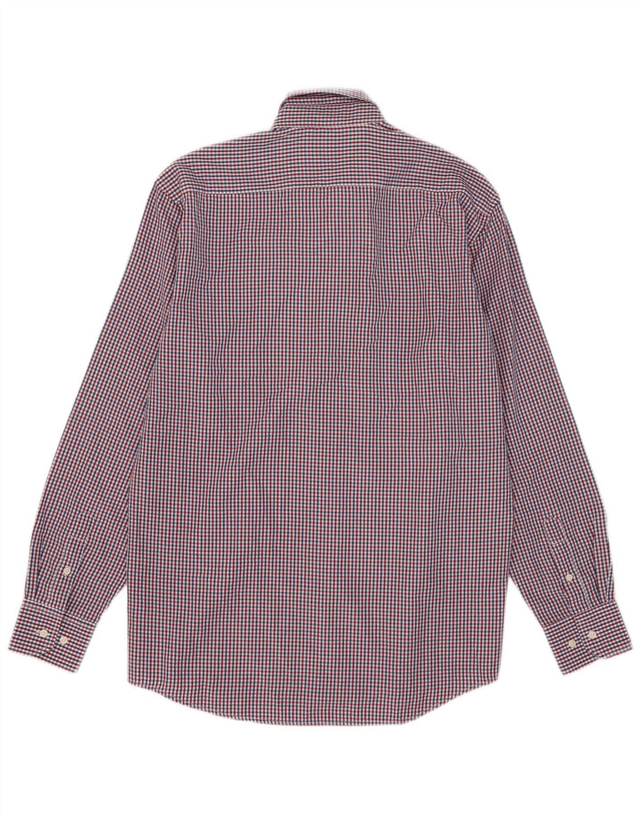 Coveri herreskjorte str. 41/42 Stor flerfarvet Gingham Polyester