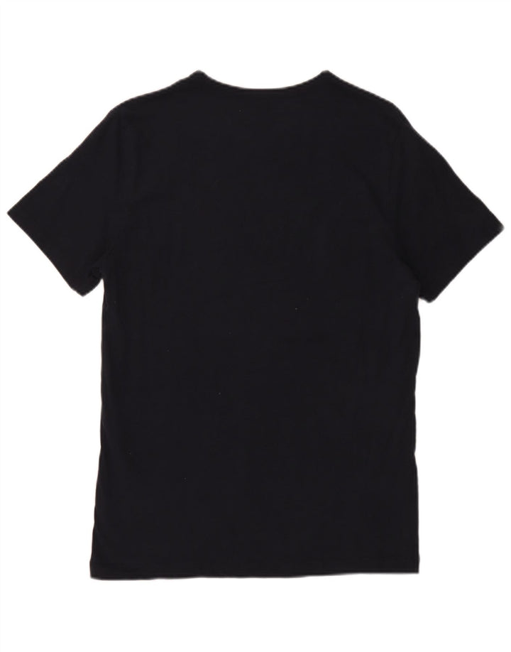 Reiss herre T-shirt top lille sort bomuld