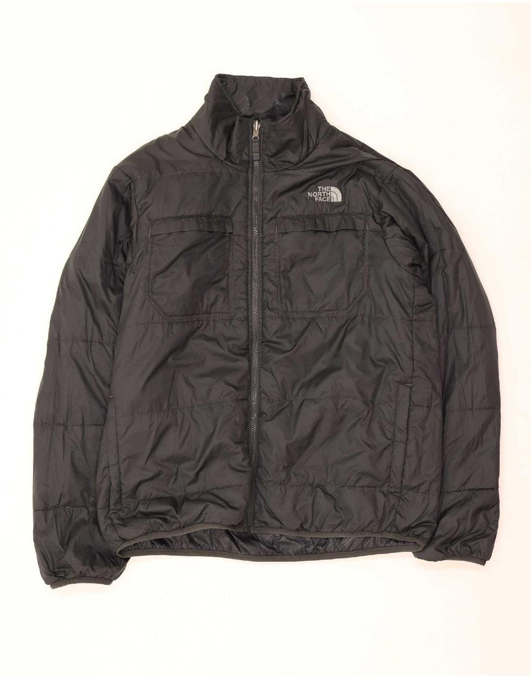 The North Face Herre vendbar jakke UK 40 Stor sort nylon