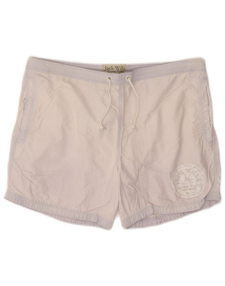 Jack Wills Herre grafiske svømmeshorts Små blå bomuld
