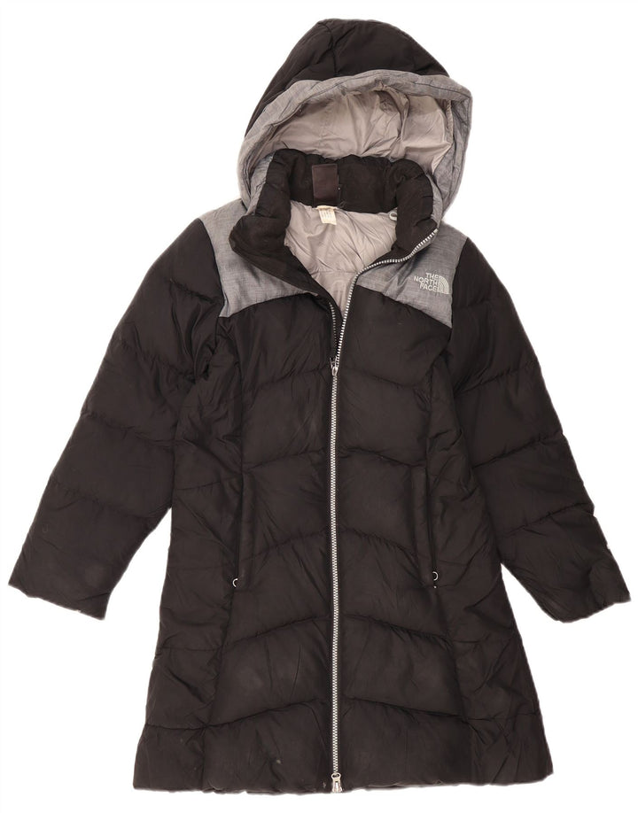THE NORTH FACE Girls Padded Coat 10-11 Years Medium Black Colourblock Vintage The North Face and Second-Hand The North Face from Messina Hembry 