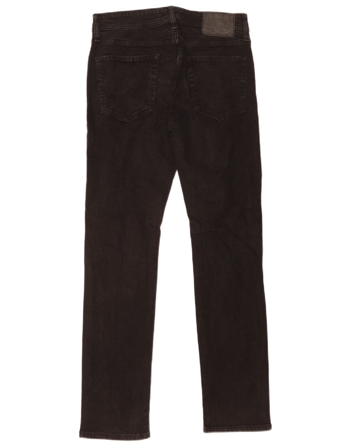 Jack & Jones Herre GLENN Slim Jeans W29 L32 Sort Bomuld