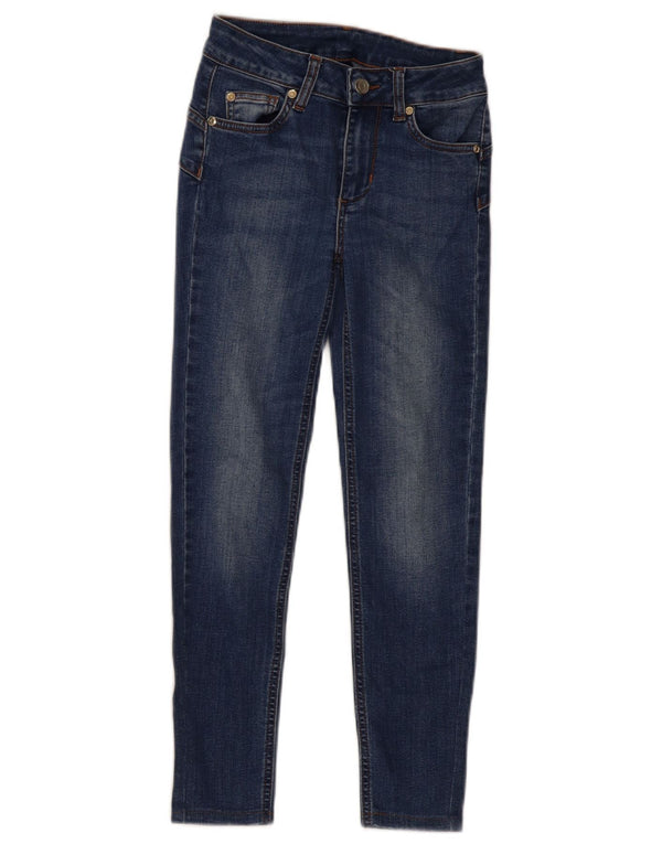 Liu Jo Girls Skinny Jeans 9-10 år W24 L24 Marineblå
