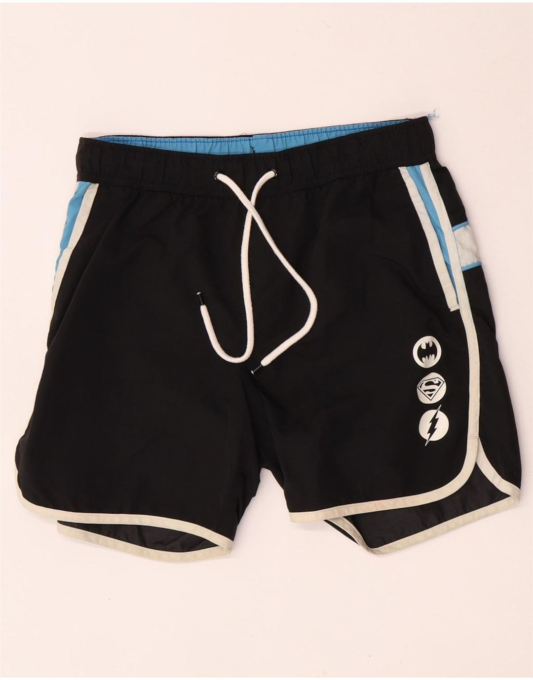 DC Boys Grafiske svømmeshorts 13-14 år Sort Colourblock Polyamid
