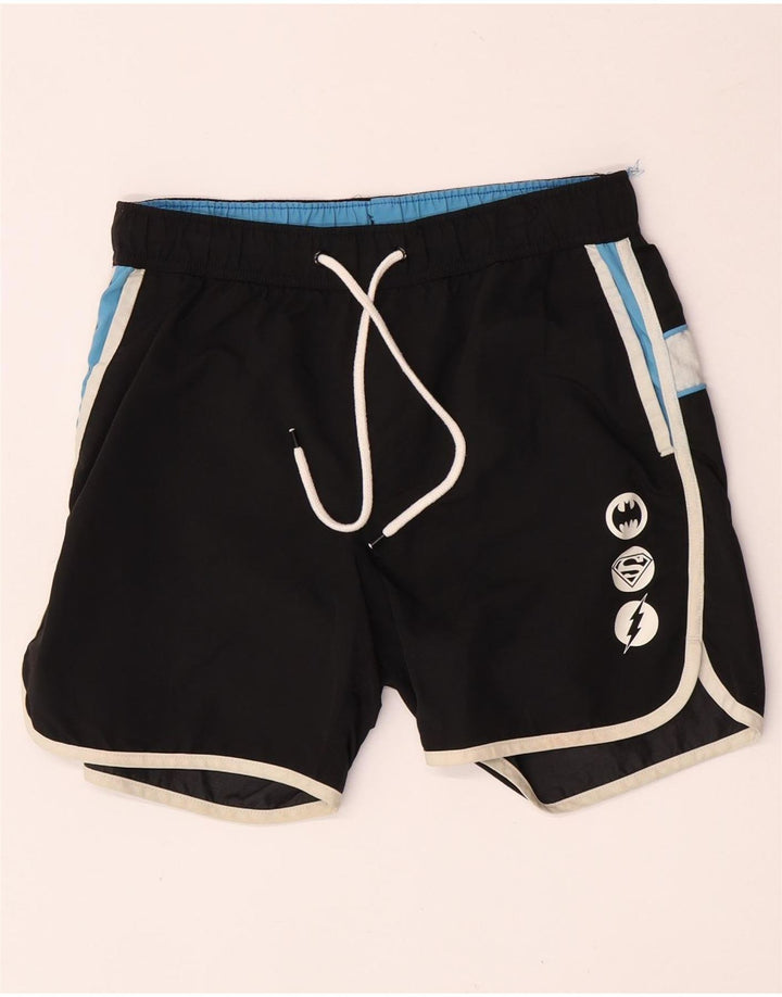 DC Boys Grafiske svømmeshorts 13-14 år Sort Colourblock Polyamid