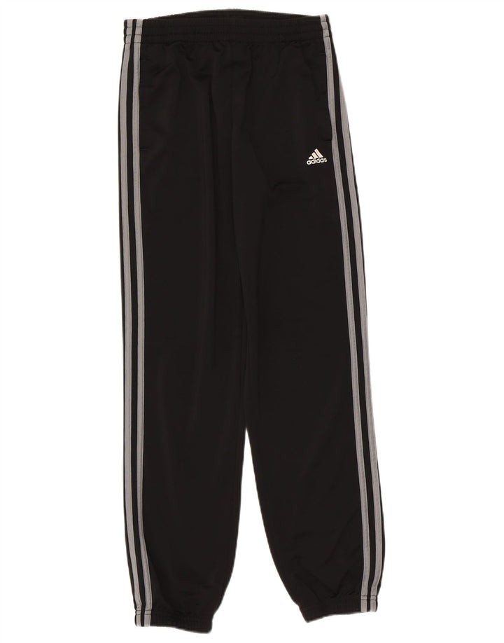 Adidas Drenge Træningsdragt Bukser Joggers 13-14 År Sort Polyester