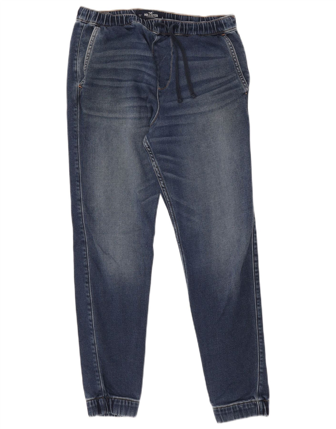 Hollister Herre joggers Jegging Jeans Små W29 L28 Blå Bomuld