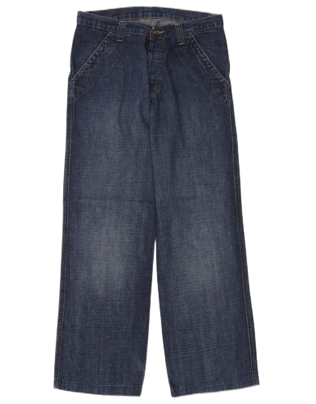 LEE Straight Jeans til mænd W31 L30 Blå Bomuld