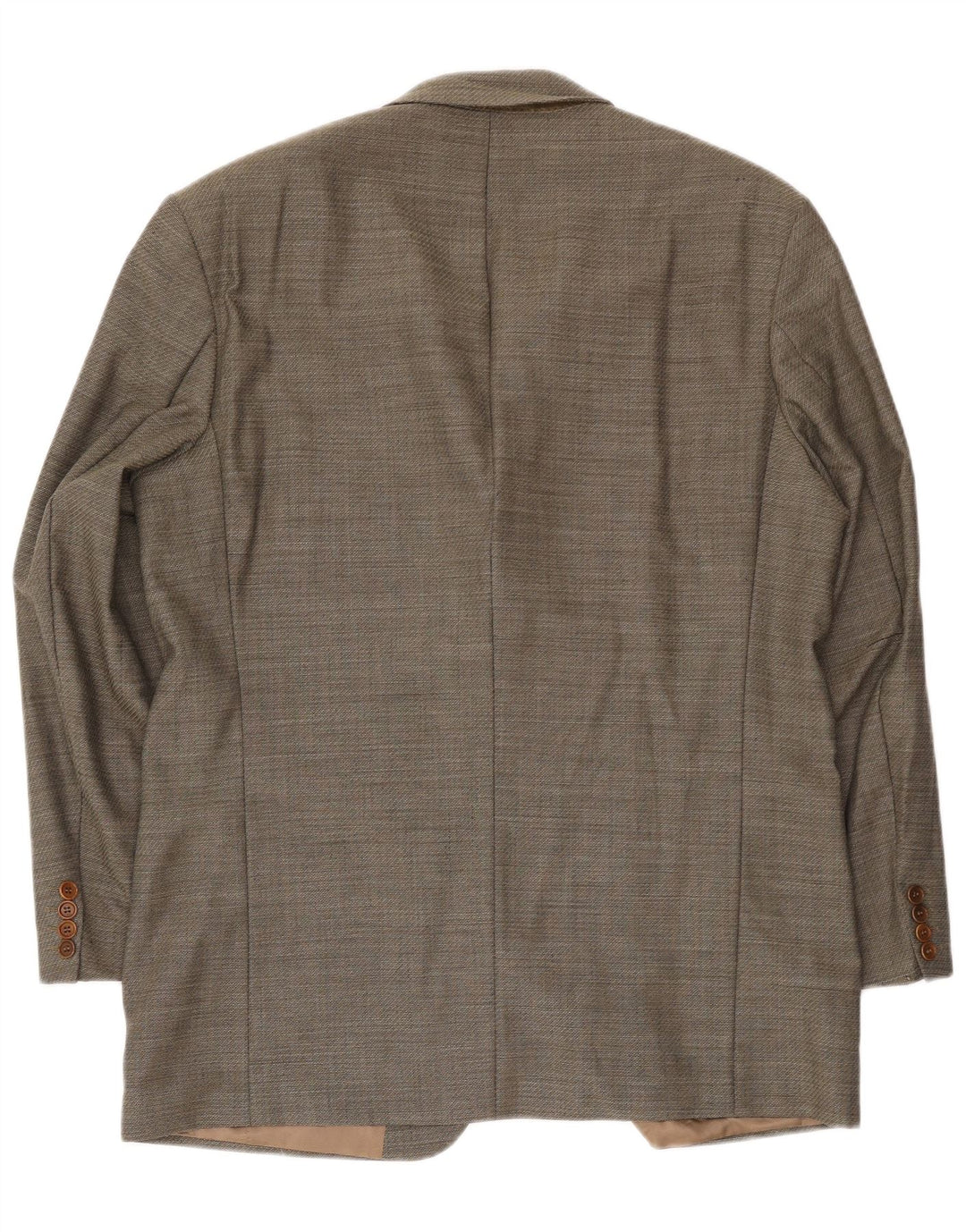Hugo Boss Herre 3-knaps blazerjakke EU 54 2XL Grå Virgin Wool
