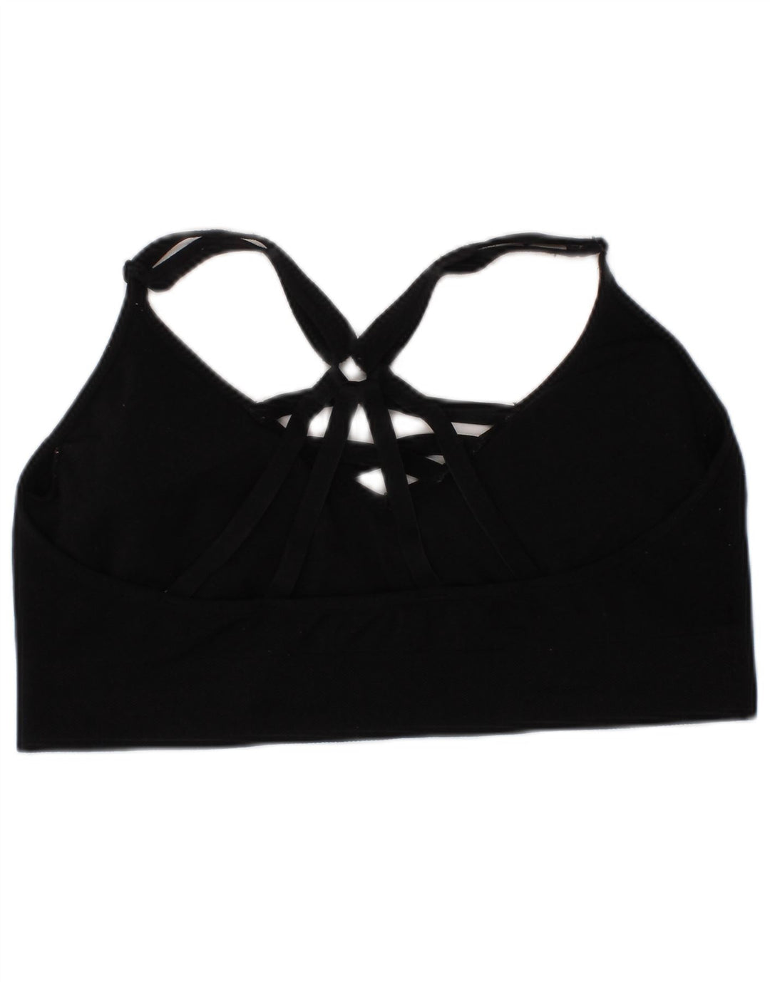 REEBOK Womens Sport Bra Graphic Vest Top Large Black