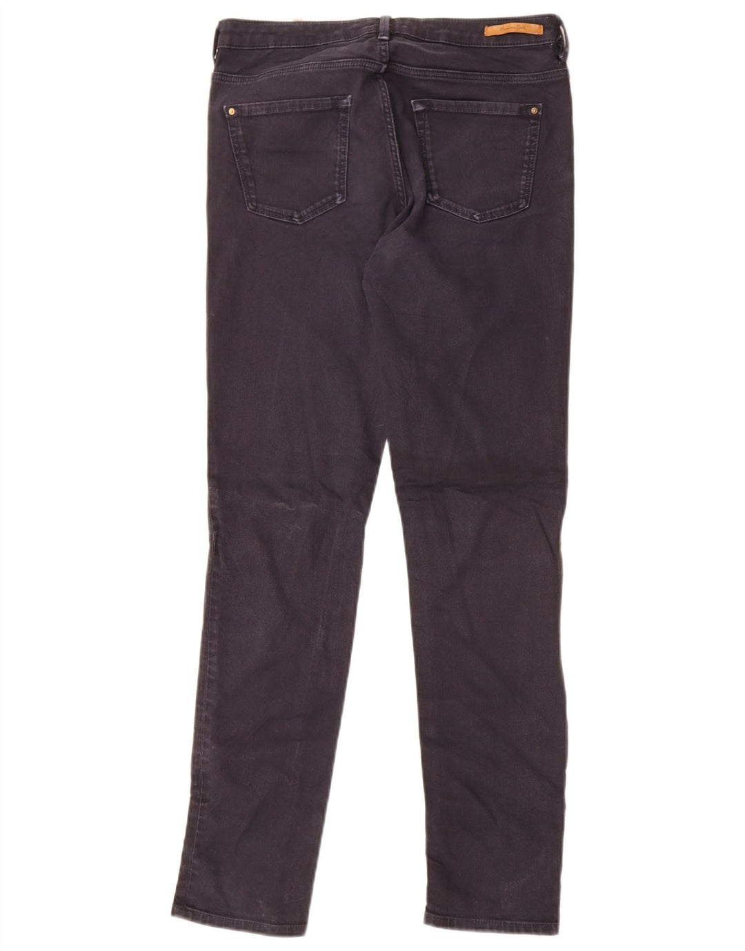 Massimo Dutti Dame Slim Jeans EU 38 Small W28 L30 Marineblå Bomuld