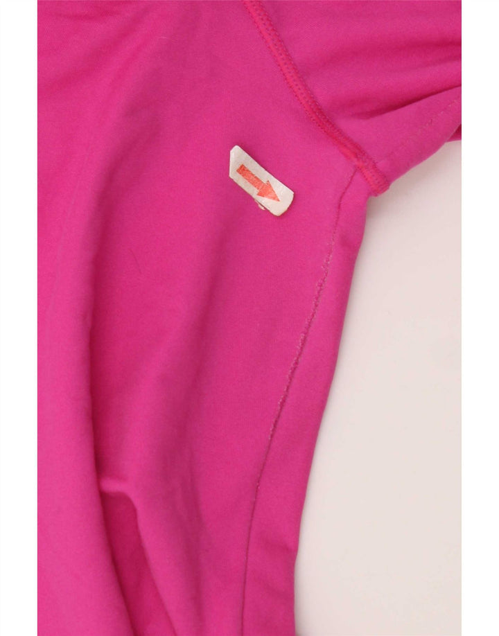 Asics Graphic Tracksuit Bukser til kvinder UK 12 Medium Pink Colourblock