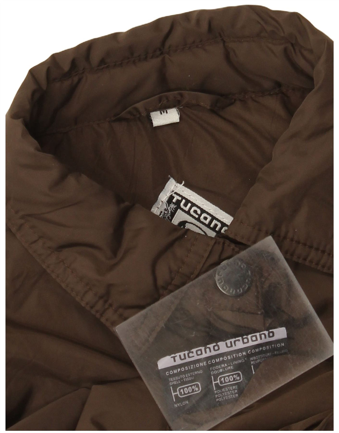 Tucano Urbano Kvinder Utility Jacket UK 14 Medium Brun Nylon