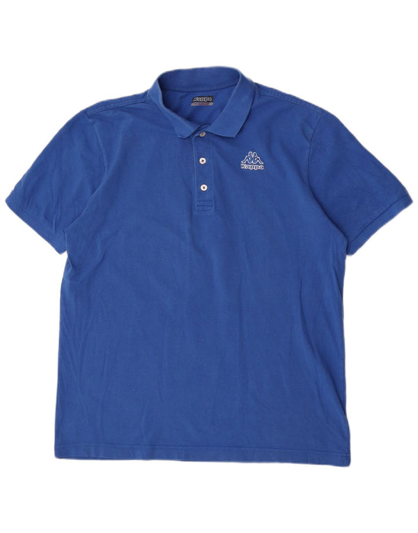 Kappa herre poloshirt XL blå