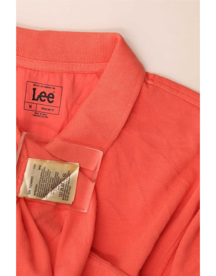 Lee Herre Regular Fit Polo Shirt Medium Orange Bomuld