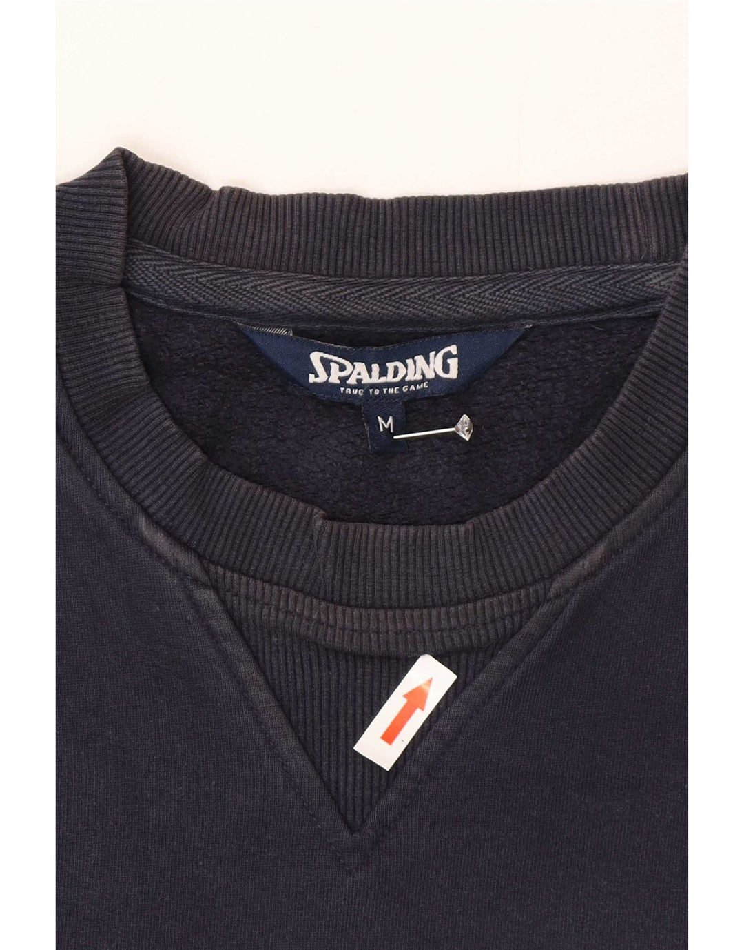 Spalding Herre Sweatshirt Jumper Medium Navy Blue