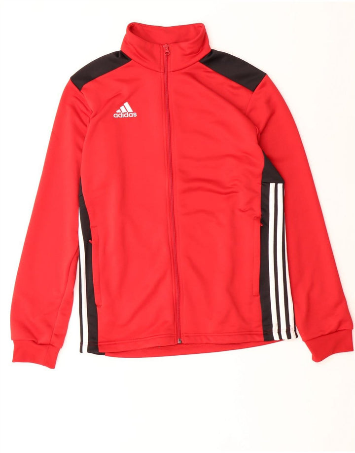 Adidas Træningsdragt til mænd Topjakke Medium Rød Colourblock Polyester