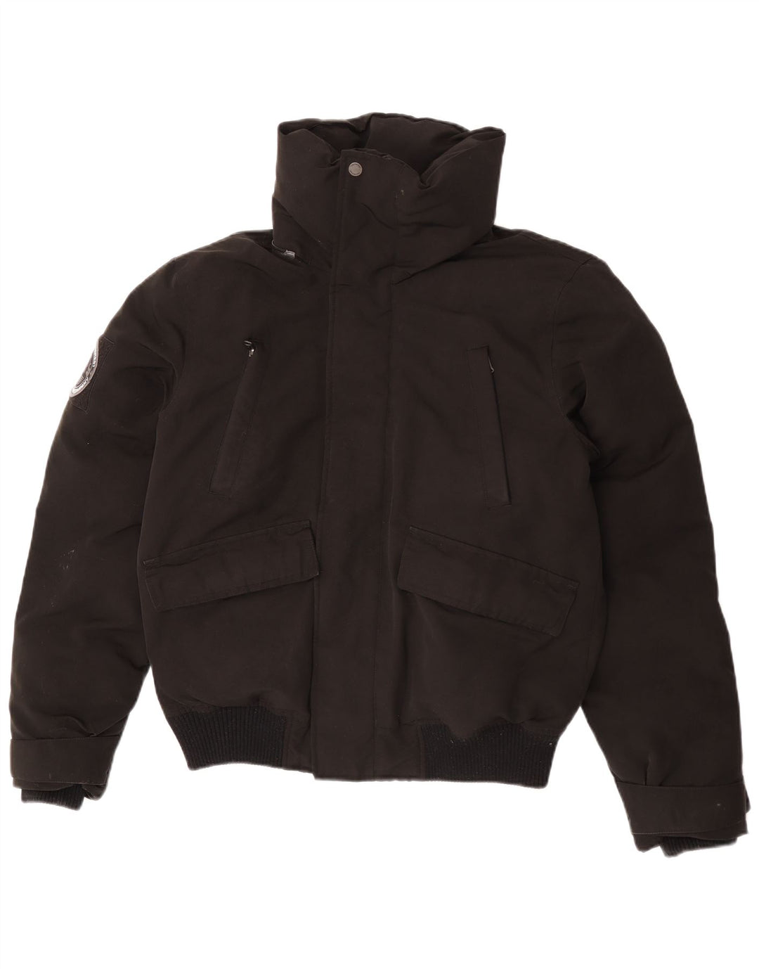 Superdry Polstret Herrejakke UK 38 Medium Sort Polyester
