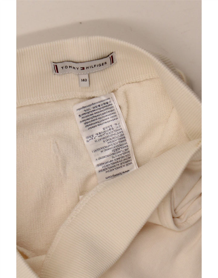 TOMMY HILFIGER Træningsdragt til piger Joggers 9-10 år Off White