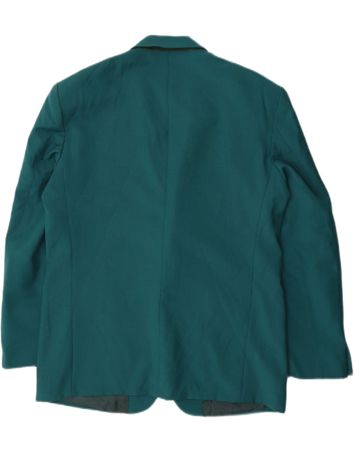 Vintage Herre 2-knaps blazerjakke IT 54 2XL Blå Uld
