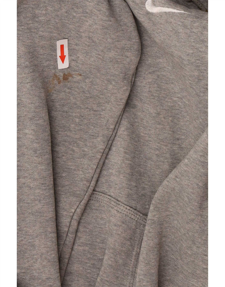 Nike Herre hættetrøje Jumper Large Grå Flecked Bomuld