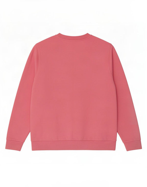 Marks & Spencer Dame Sweatshirt Jumper UK 14 Large Pink Bomuld