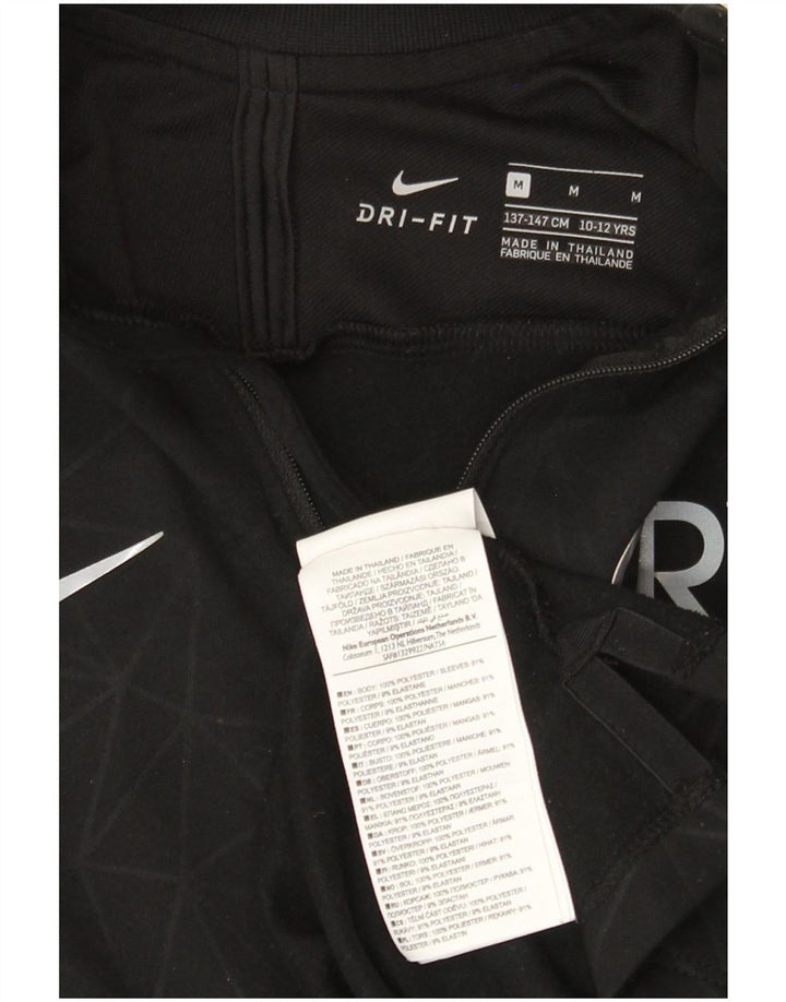 Nike Boys CR7 Grafisk Pullover træningsdragt Top 10-11 år Medium Sort
